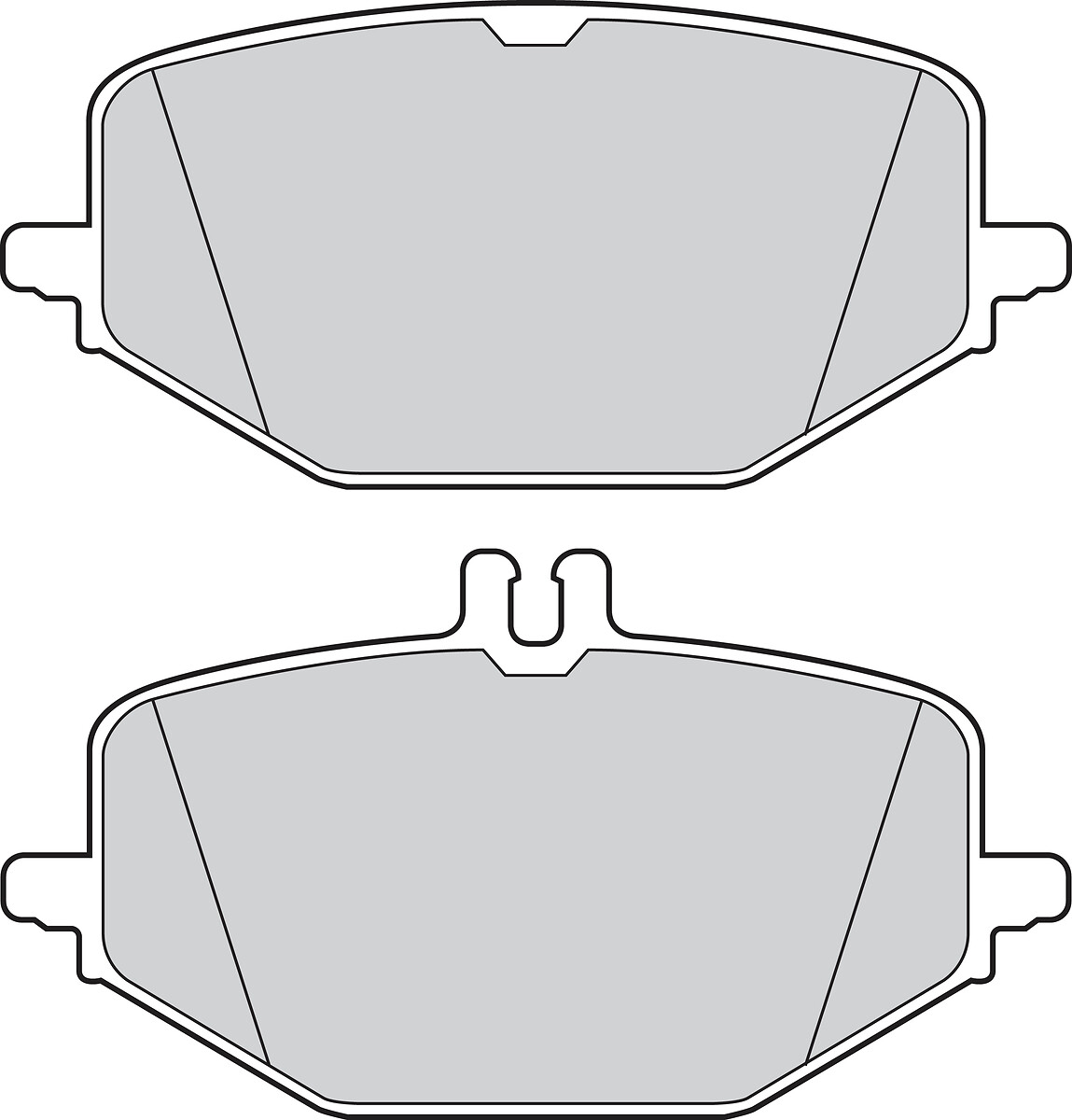 Jeu de 4 plaquettes de frein VALEO ref. 302931